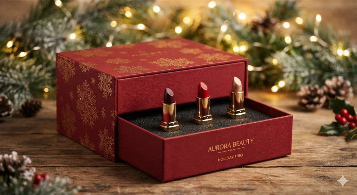 Rigid Gift Box with Ribbon